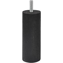 Aydenstore Ahşap Mobilya Koltuk Kanepe Ayağı Vida Çapı 10 mm Siyah
