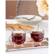 Aydenstore Priour 4'lü Çay Fincanı