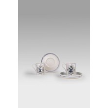 Aydenstore Porselen Desire 4 Parça 2 Kişilik Kahve Takımı 12739