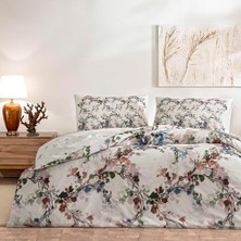 Aydenstore Dalila  Düz Pamuk Nevresim Takımı, Krem, Çift Kişilik