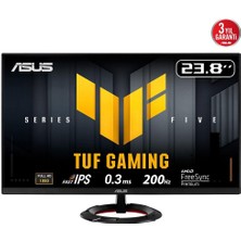 23.8" Asus Tuf Gamıng VG249Q5R 200HZ 0.3ms Fhd Monıtor