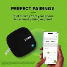 Aydenstore Dymo Letratag LT-200B Bluetooth Siyah Etiketleme Makinası