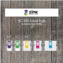 Aydenstore VC-500W Etiket ve Fotoğraf Yazıcıları Için Orijinal CK-1000~2 (1,9 Inç) 50 mm Genişlik x 2,0 M (2 M) Temizleme Rulosu