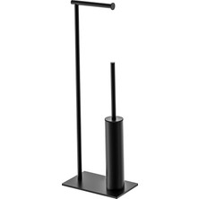 DKR Dekor Banyo - Ayaklı Set (Siyah)