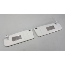 MAP Autoteile 2 x Vw Polo 6n1 1995-1999 Tavan Iç Güneşlik Ön Sol-Sağ Gri