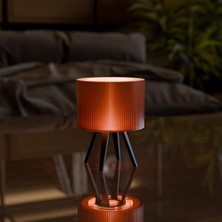 Aydenstore Modern Masa Lambası – Renk Geçişli Dekoratif | Yatak Odası ve Salon Için Ortam Aydınlatması, Gece Lambası