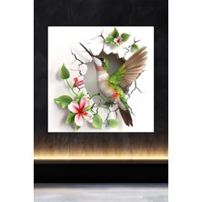 Lucena Metal Tablo Duvardaki Delik Koleksiyonu - Sinek Kuşu 4