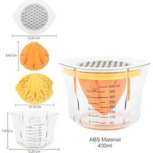 Aydenstore Meyve Sıkacağı, Çok Fonksiyonlu, 400ML