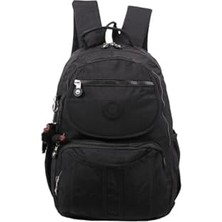 Aydenstore Cox 8860 Siyah Klınkır Maymunlu Günlük ve Okul Sırt Çantası