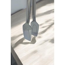 Aydenstore 3 Lü Paslanmaz Çelik Makarna/salata ve Pasta/börek Maşası- 3 Parça Maşa Seti- 23 cm