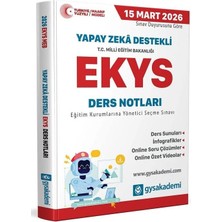 Data Yayınları Gys Akademi 2026 Meb Ekys Ders Notları Gys Akademi