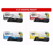 Ero Print T12 / Canon i-SENSYS XC1333i İçin 4 Renk Çipli Muadil Toner Set