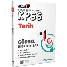 Gys Akademi 2026 Kpss Tarih Görsel Hibrit Kitap Gys Akademi
