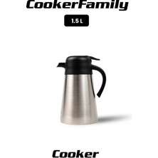 Cooker Family 1.5 Litre Paslanmaz Çelik Termos CKR2111