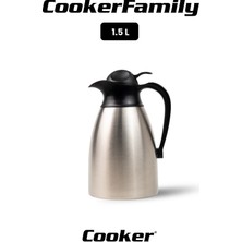 Cooker Family 1.5 Litre Paslanmaz Çelik Termos CKR2098