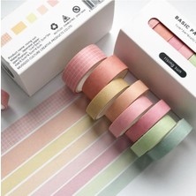 Aydenstore Guguk Rising Sun Temalı 7 Renkli Washi Bant • Sticky