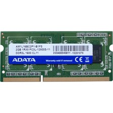 Adata AM1L16BC2P1-B1FS 2gb Ddr3 1600MHZ Ram