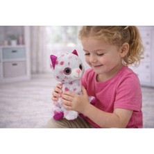 Peluş Cam Gözlü Hayvanlar 25 cm - Kedi (Lisinya)