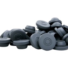 Labbakkal Kauçuk Tıpa 20 mm - Flakon Butil Tıpa -  100 Adet
