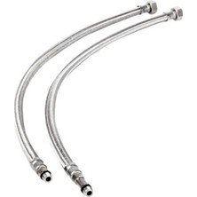 Batarya Flex Hortum 3/8-M10 50 cm Kısa Uç