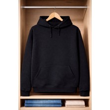 Alucard Wear %100 Pamuk Unisex Basic Düz Renk Kapüşonlu Oversize Sweatshirt