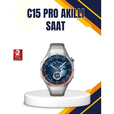 Gümüş Akıllı Saat 46MM Kasa