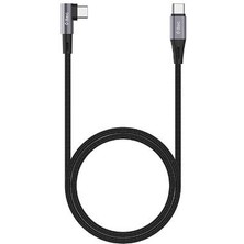 Ttec 2DK63S Alumicable Type-C Type-C 60W 90 Derece Oyuncu Kablosu 150 cm