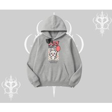 Kapşonlu Sweatshirt Usagi Kawaii Cute Heart Energy