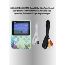 G5 Taşınabilir Retro Oyun Konsolu – Çocuk ve Yetişkinler Için ( Lisinya )