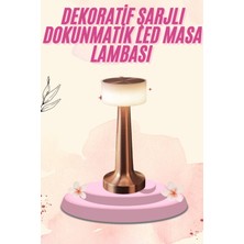 Dekoratif Masa Lambası Dokunmatik Renk Değiştirebilen Gece Lambası (Hkwork-Place)