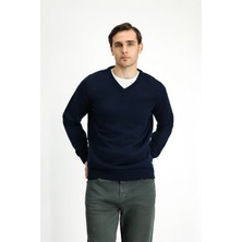 Polo Club V Yaka Regular Fit Triko Kazak