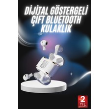 Tunç Line Profesyonel Dijital Göstergeli Düşük Gecikme Bluetooth Kulaklık Çift Kulaklık
