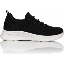 Feelup Fl-01-02 Siyah-Beyaz Unisex Sneaker Spor Ayakkabı