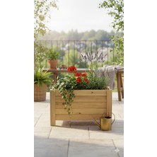 Dış Mekan Ahşap 5 Lambirili Saksı