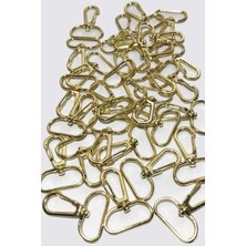 Orhan Çanta Makrome Anahtarlık Aparatı 2,5 cm Gümüş 150 Adet