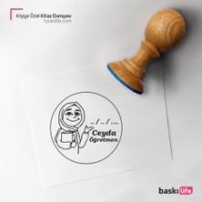 Baskı Life Kişiye Özel Kitap Damgası Kitap Mührü Kaşe Kitap Mühür Özel Damga 116