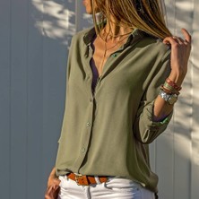 Sidelya Concept Dokuma Viskon Kumaş Efsane Gömlek