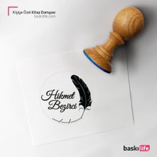 Baskı Life Kişiye Özel Kitap Damgası Kitap Mührü Kaşe Kitap Mühür Özel Damga 184