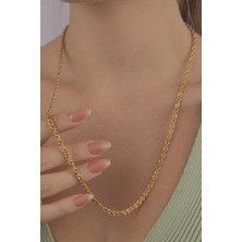 Fiyonk Kuyumculuk 14 Ayar Altın Burgu Kolye 3.30 mm