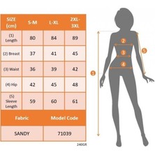 Sidelya Concept Kadın Uzun Kol Sağ Belden Sol Etek Ucuna Doğru Hafif Çapraz Büzgülü Sandy Mini Boy Elbise