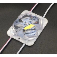 Powermaster PM-14718 12 Volt 2 Watt Rgb Yanıp Sönen Çakar 4333-3030 Modül LED 43X33X28MM (20 Adet)