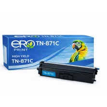 Ero Print TN-871C / Brother HL-L9430CDN Çipli Mavi Muadil Toner