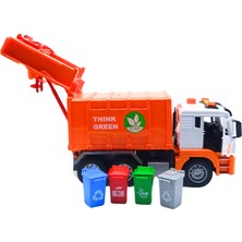 Ctoy Işıklı Sesli Büyük Boy Kamyonlar| 1:10 Büyük Boy Oyuncak Çöp Kamyonu | CTOY-WY1111A/ CTOY-WY1115B