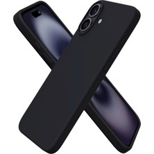 Bix iPhone 16 Plus Silikon Kılıf Magsafe Uyumlu Güçlü Koruma Darbe Emici Kakao Kahverengi