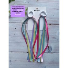 MELOKİDS Gökkuşağı Renkli Kurdele Dans ve Gösteri Bilekliği