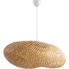 Gunbo Home Bohem Bambu Bulut Sarkıt Avize Lamba 60CM - Iskandinav, Modern, Bohem, Rattan Aydınlatma