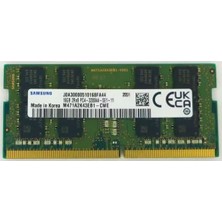 Samsung 16GB DDR4 3200MHZ Notebook Ram Yüksek Performanslı M471A2G43DB1-CWE
