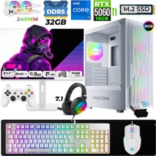 Xaser Astra X800 I7 14700F 32GB Ddr5 Ram 1tb M.2 Nvme SSD 16GB RTX5060 Ti Sıvı Soğutmalı 24,5" 240Hz Oyuncu Tavsiye Sistem