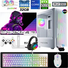 Xaser Astra X880  I9 14900KF 32GB Ddr5 Ram 1tb M.2 Nvme SSD 16GB RTX5060 Ti Sıvı Soğutmalı 24,5" 240Hz Oyuncu Tavsiye Sistem