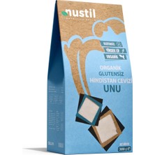 Nustil Organik Hindistan Cevizi Unu 300 g Glutensiz Vegan Alternatif Sağlıklı Beslenme İçin